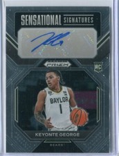 2023-24 Panini Prizm Draft Picks Keyonte George Sensational AUTO AUTOGRAPH RC