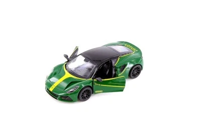 5456  Kinsmart. 1:34 - Lotus Emira - 5" Diecast Cars Green Color (No window box) - Image 1 of 4