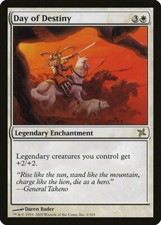 1X Day of Destiny - Betrayers of Kamigawa - Spanish, EX MTG CARD