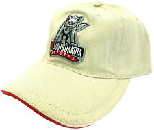 Donegal Bay South Dakota Uni. Coyotes Embroidered Beige Adjustable Strap Hat