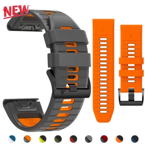 20/26mm Quick Fit Band Silikonowy pasek do Garmin Fenix E 8 7X 7 6X 6 Epix Pro 5X - Zdjęcie 1 z 20