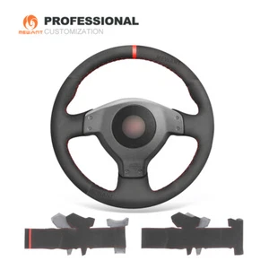Cubierta personalizada de volante de gamuza sintética para Subaru Impreza WRX STI 2004 - Imagen 1 de 10