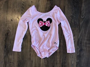 Disney Minnie Mouse Bodysuit Child Small 4-6 Dress Up Fun Play - Picture 1 of 3
