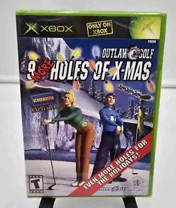 Xbox OUTLAW GOLF 9 MORE HOLES OF X-MAS 2003 NEW! BLOCKBUSTER EXC. FACTORY SEALED - Picture 1 of 6