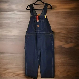 Red Kap Men's Denim Bib Overall 42x30 NEW!! - Picture 1 of 5