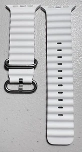 Bracelet Apple Ocean pour montre Ultra/Ultra 2 taille unique (49 mm) blanc - Photo 1 sur 8