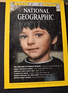 NATIONAL GEOGRAPHIC MAGAZINE-APRIL 1974-DICKENS' ENGLAND+DAMASCUS+TIMBER - Foto 1 di 5