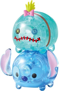 Crystal Gallery 3D puzzle "Tsum Tsum Stitch & Scrump" 45 pieces Hanayama Japan - Picture 1 of 2