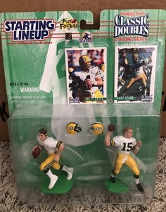1997 STARTING LINEUP FAVRE/STARR CLASSIC DOUBLES - Picture 1 of 1
