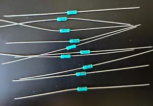 Resistencias de película metálica de precisión con plomo axial 10 piezas 143 k ohmios 1/4 W 1 % ~ NUEVO ~ - Imagen 1 de 1