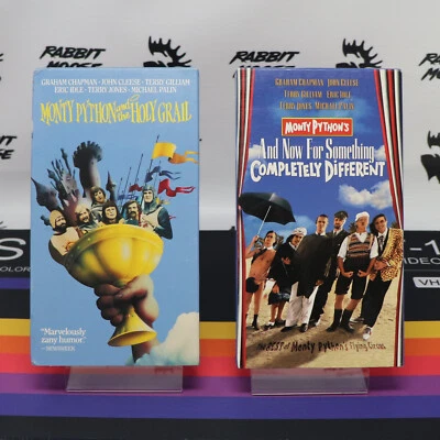 Monty Python and the Holy Grail VHS + Now for Something Completely Different - Image 1 of 4