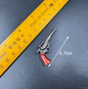 Solider Metal Western Mini Vintage Revolver 1/6 Scale Model for 12"Action Figure - Picture 1 of 4