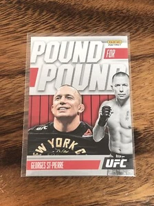 GEORGES ST-PIERRE 2021 Panini Instant UFC Pound For Pound SP  1 OF 541 #PP8 - Foto 1 di 2
