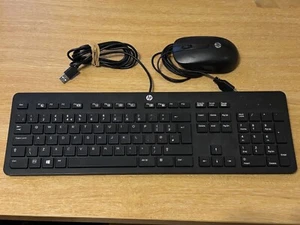 HP Keyboard and Mouse Wired  - Picture 1 of 1