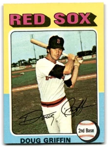 1975 Topps Mini (B) Doug Griffin Boston Red Sox #454 - Picture 1 of 2