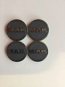 N.4 CAPS COPRIMOZZO MAK WHEELS ORIGINALI C012 60mm 8010002580 - Foto 1 di 1