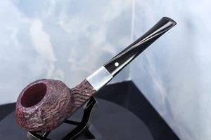UNSMOKED NEW 1950s KAYWOODIE Pipe Drinkless  Customblt style CHUBBY Billiard #2 - Picture 1 of 13