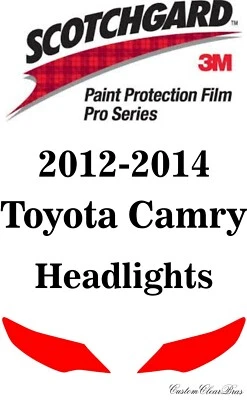 3M Scotchgard краска защиты пленка Pro серии прозрачный 2012 2013 2014 Toyota Camry - Изображение 1 из 3