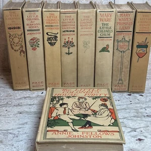 The Little Colonel's  Lot Of 9 , Hardcover, by Annie Fellows Johnston, 1914-1916 - Picture 1 of 24
