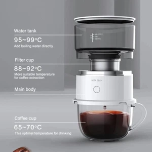 All-in-One Portable Coffee Maker Espresso Home Office Hand Brew Coffee Machine - Picture 1 of 13