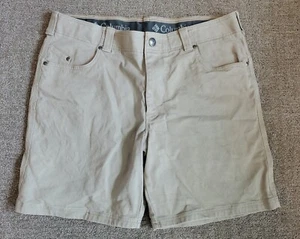 Pantalones Cortos Columbia Para Hombre Talla 38 Calce Regular Algodón Verde Claro - Imagen 1 de 8