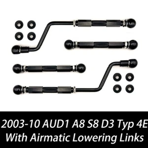 AIR SUSPENSION Adjustable Lowering Kit LINKS For AUDI A8 S8 (D3/4E) 2002-2009 - Picture 1 of 8
