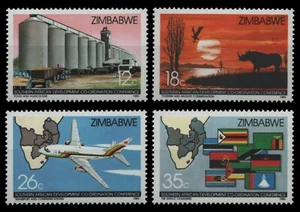 Zimbabue 1986 - Mi-N.o 340-343 ** - Estampillada sin montar o nunca montada - Conferencia - Imagen 1 de 1