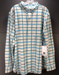 Avid Coastal Performance Sport Travel Shirt Men’s XL Athletic Fit UPF50+ NWT - Picture 1 of 6