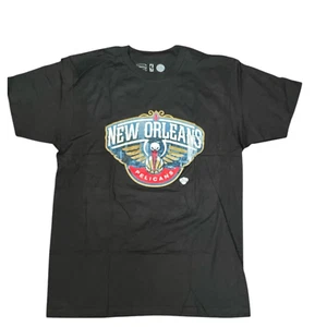 Camiseta NBA New Orleans Pelicans Stadium Essentials Negra Talla Mediana Nueva con Etiquetas - Imagen 1 de 10