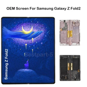 OEM For Samsung Galaxy Z Fold2 5G F916U LCD Display Touch Screen Replacement lot - Picture 1 of 25