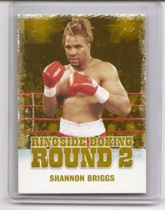 2011 Ringside Round Two Shannon Briggs Gold Insert Card /9 #1040 - Picture 1 of 2