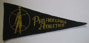 Alter antiker Vintage 1930er Philadelphia Leichtathletik Baseball Wimpel *H705 - Bild 1 von 2