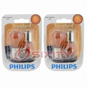 2 pc Philips Rear Turn Signal Light Bulbs for BMW 1 Series M 118i 120i 125i id - Picture 1 of 5