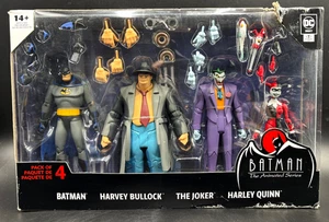 Batman Animated Series 4-Pack HARVEY BULLOCK JOKER HARLEY McFarlane DC Direct - Bild 1 von 16