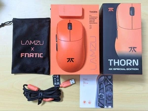 FNATIC x LAMZU THORN 4K Special Edition Gaming Maus gebraucht getestet - Bild 1 von 7
