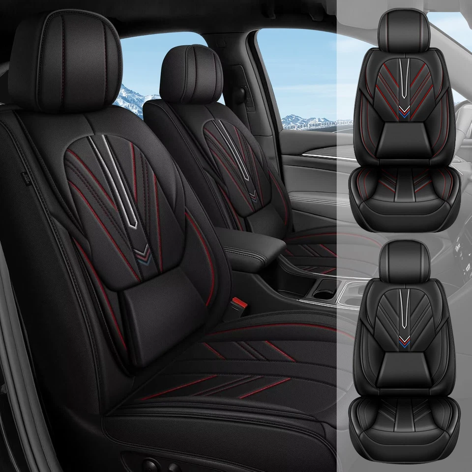 For Hyundai Sonata 2004-2014,Faux Leather Car Seat Covers Cushion (2/5 Seat) Foto 1 de 1