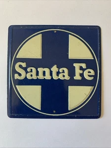 SIGNO SANTA FE RR POST Cereal Premium Metal Ferrocarril En muy buen estado - Imagen 1 de 2