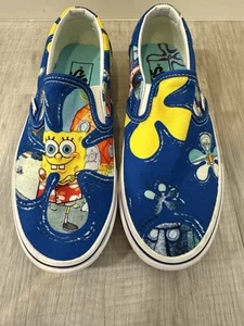 Vans Spongebob Classic Slip On Aloha Sneakers Limited Edition: 7 Women/ Men 5.5 - Picture 1 of 8