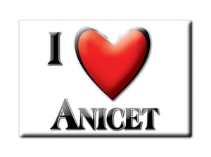 Anicet Frankreich Familienname Vorname Geschenk Magnet Geburtstag Love - Bild 1 von 9