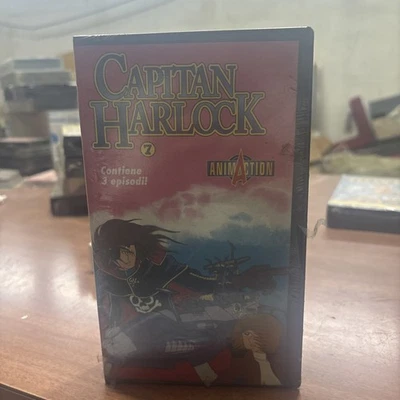 CAPITAN HARLOCK 7 ! VHS NUOVA SIGILLATA DA COLLEZIONE !RARA! - Immagine 1 di 4