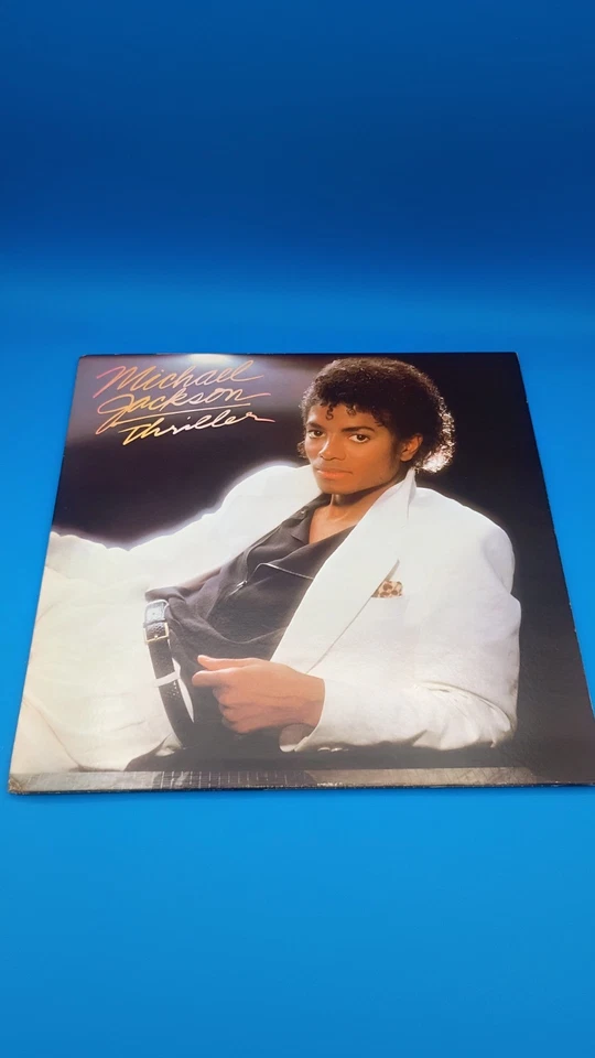 Michael Jackson Thriller 1982 US First Pressing No MJ co prod on rear 38112 - Bild 1 von 4