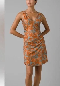 Prana Pearl Island Dress - Faded Poppy Bloom Active-Kleid, Gr. L - Bild 1 von 8