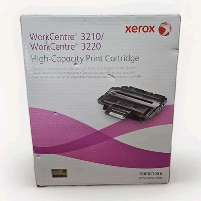 Genuine Xerox Black Toner Cartridge for the WorkCentre 3210/3220, 106R01486 - Image 1 of 4