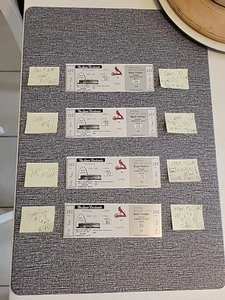 ⚾ LOTTO Mark McGwire HRs 60,61,62,69,70 Home Runs StL Cardinals 1998 Ticket Stubs - Foto 1 di 12