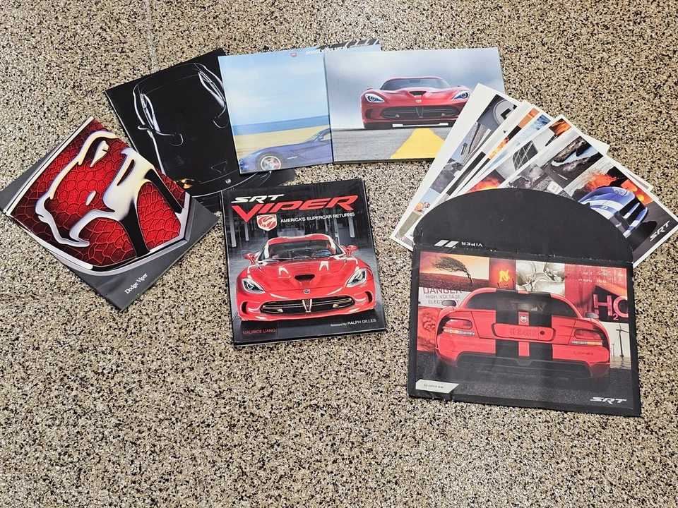 OFERTA!!! Devoluciones de superdeportivos SRT VIPER, folletos de concesionario raros y más - ¡¡¡ENVÍO GRATUITO!!!! Foto 1 de 2