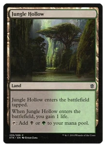 MTG Jungle Hollow | #235 Khans of Tarkir | English - Picture 1 of 2