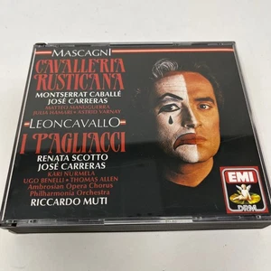 Mascagni Cavalleria Rusticana / Leoncavallo I Pagliacci CD 1990 EMI Opernheft - Bild 1 von 2