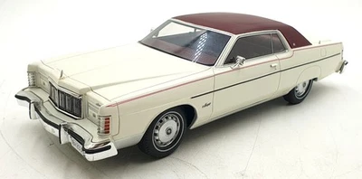 BOS Models 1/18 Scale BOS236 - Mercury Marquis Hardtop - White/Red - Image 1 of 4