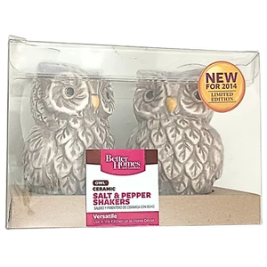 Keramik Eule Salz & Pfefferstreuer - Better Homes - Limited Edition 2014 - Neu - Bild 1 von 5