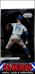 2020 Panini Prizm #3 T.J. Zeuch